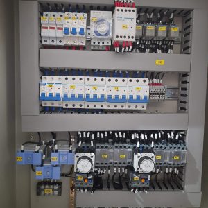 panel motor star delta 5.5 kw