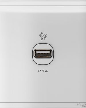 Outlet USB 1Lb Pieno Putih Tipe E8231USB_WE