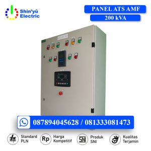 panel ats amf 200 kva