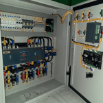 panel ats amf 5 kva 1phase